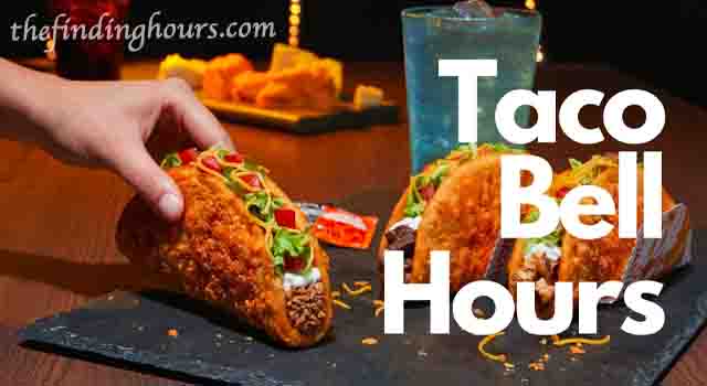 taco bell lunch hours